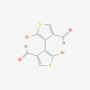 4,4'-Diformyl-2,2'-dibromo-3,3'-bithiophene