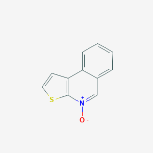 molecular formula C11H7NOS B429012 Thieno[2,3-c]isoquinoline 4-oxide 