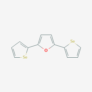 molecular formula C12H8OSe2 B429015 2,5-Diselenophen-2-ylfuran 