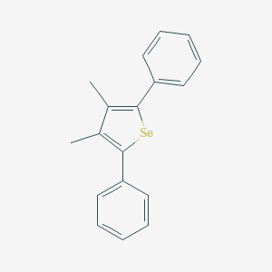 molecular formula C18H16Se B429026 3,4-Dimethyl-2,5-diphenylselenophene 