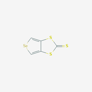 molecular formula C5H2S3Se B429032 Selenopheno[3,4-d][1,3]dithiole-2-thione 