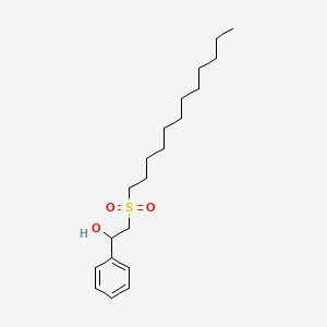 2-(dodecylsulfonyl)-1-phenylethanol