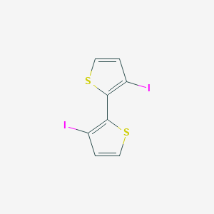 molecular formula C8H4I2S2 B429042 3,3'-Diiodo-2,2'-bithiophene 