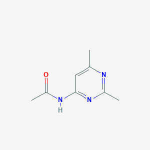 molecular formula C8H11N3O B429047 N-(2,6-dimethylpyrimidin-4-yl)acetamide 