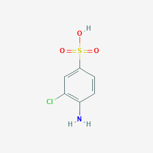 molecular formula C6H6ClNO3S B042906 4-氨基-3-氯苯磺酸 CAS No. 98-35-1