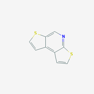 molecular formula C9H5NS2 B429069 Dithieno[2,3-b:3,2-d]pyridine 
