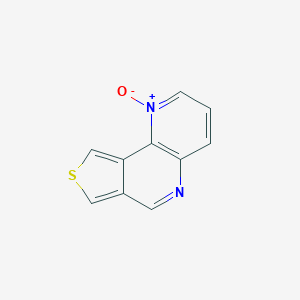 molecular formula C10H6N2OS B429075 Thieno[3,4-c][1,5]naphthyridine 1-oxide 
