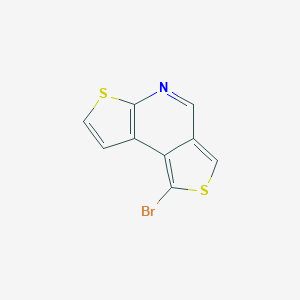 molecular formula C9H4BrNS2 B429087 1-Bromodithieno[2,3-b:3,4-d]pyridine 