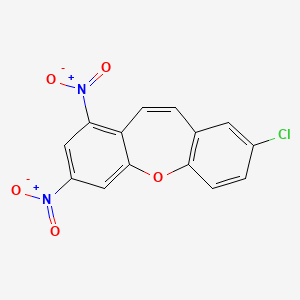 8-chloro-1,3-dinitrodibenzo[b,f]oxepine
