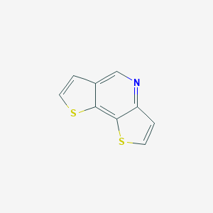 molecular formula C9H5NS2 B429093 Dithieno[3,2-b:2,3-d]pyridine 