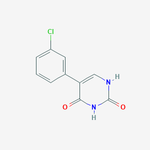 5-(3-chlorophenyl)-2,4(1H,3H)-pyrimidinedione