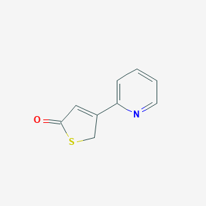 4-(2-pyridinyl)-2(5H)-thiophenone