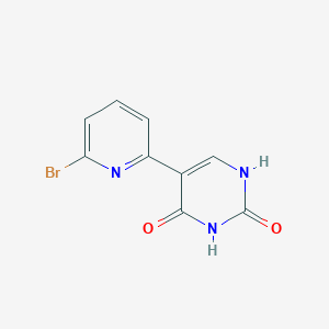 5-(6-bromo-2-pyridinyl)-2,4(1H,3H)-pyrimidinedione