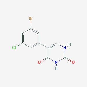 5-(3-bromo-5-chlorophenyl)-2,4(1H,3H)-pyrimidinedione