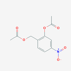2-(Acetyloxy)-4-nitrobenzyl acetate