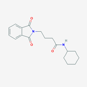 N-cyclohexyl-4-(1,3-dioxoisoindol-2-yl)butanamide