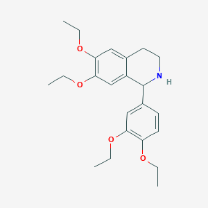 1-(3,4-diethoxyphenyl)-6,7-diethoxy-1,2,3,4-tetrahydroisoquinoline