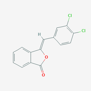 molecular formula C15H8Cl2O2 B429327 3-(3,4-dichlorobenzylidene)-2-benzofuran-1(3H)-one 