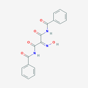 molecular formula C17H13N3O5 B429360 N~1~,N~3~-dibenzoyl-2-(hydroxyimino)malonamide 