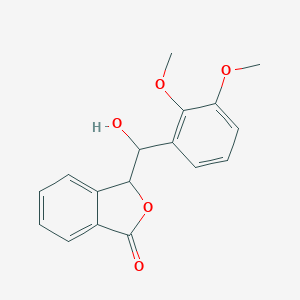 molecular formula C17H16O5 B429374 3-[(2,3-dimethoxyphenyl)(hydroxy)methyl]-2-benzofuran-1(3H)-one 