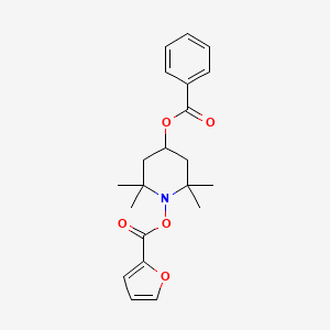 1-(2-furoyloxy)-2,2,6,6-tetramethylpiperidin-4-yl benzoate