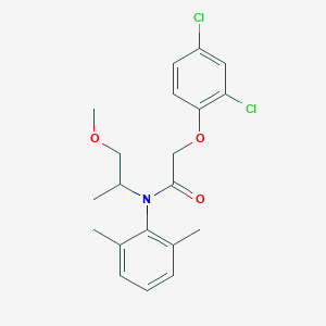 2-(2,4-dichlorophenoxy)-N-(2,6-dimethylphenyl)-N-(2-methoxy-1-methylethyl)acetamide