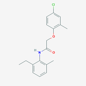 2-(4-chloro-2-methylphenoxy)-N-(2-ethyl-6-methylphenyl)acetamide