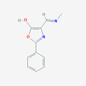 molecular formula C11H10N2O2 B429493 4-[(methylamino)methylene]-2-phenyl-1,3-oxazol-5(4H)-one 