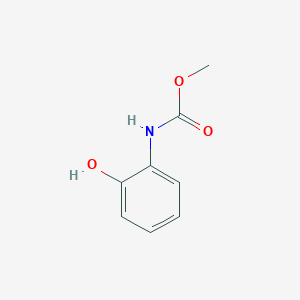 molecular formula C8H9NO3 B429503 N-(2-羟基苯基)甲基氨基甲酸甲酯 CAS No. 40783-78-6