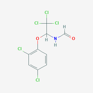 2,2,2-Trichloro-1-(2,4-dichlorophenoxy)ethylformamide