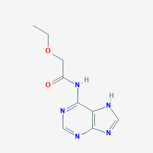 molecular formula C9H11N5O2 B429519 2-ethoxy-N-(7H-purin-6-yl)acetamide 