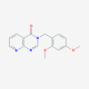 3-(2,4-dimethoxybenzyl)pyrido[2,3-d]pyrimidin-4(3H)-one