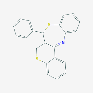7-phenyl-6a,7-dihydro-6H-thiochromeno[3,4-c][1,5]benzothiazepine