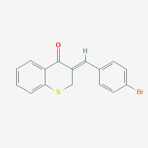 3-(4-bromobenzylidene)-2,3-dihydro-4H-thiochromen-4-one