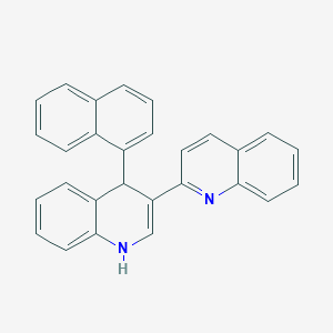 4'-(1-naphthyl)-1',4'-dihydro-2,3'-biquinoline