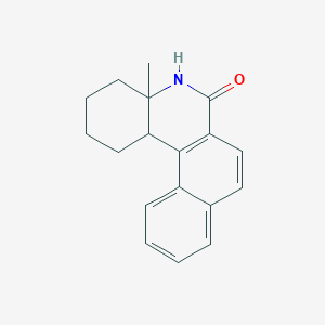 4a-methyl-1,3,4,4a,5,12c-hexahydrobenzo[k]phenanthridin-6(2H)-one