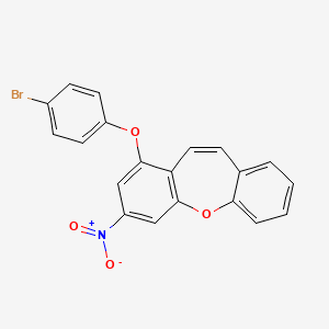 1-(4-bromophenoxy)-3-nitrodibenzo[b,f]oxepine