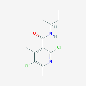 N-(sec-butyl)-2,5-dichloro-4,6-dimethylnicotinamide