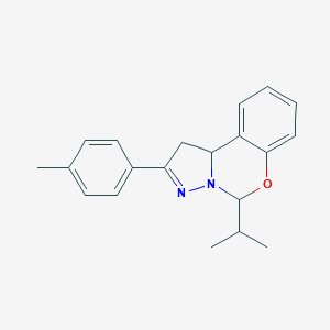 2-(4-Methylphenyl)-5-(propan-2-yl)-1,10b-dihydropyrazolo[1,5-c][1,3]benzoxazine
