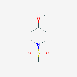 molecular formula C7H15NO3S B4298130 4-methoxy-1-(methylsulfonyl)piperidine 