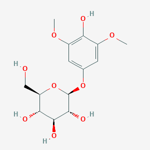 molecular formula C14H20O9 B043012 コアブラシド CAS No. 41653-73-0