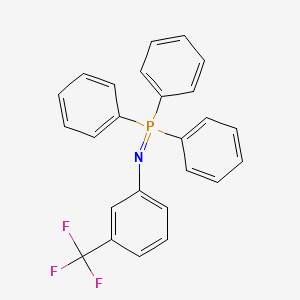 molecular formula C25H19F3NP B4302211 P,P,P-triphenyl-N-[3-(trifluoromethyl)phenyl]phosphine imide CAS No. 53120-48-2