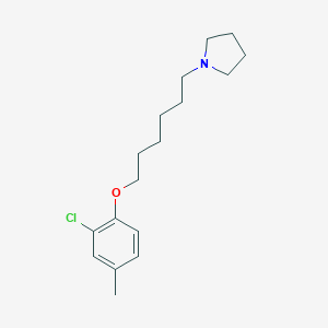 1-{6-[(2-Chloro-4-methylphenyl)oxy]hexyl}pyrrolidine