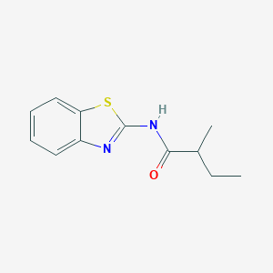 N-(1,3-benzothiazol-2-yl)-2-methylbutanamide