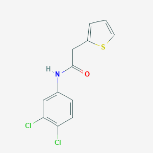 molecular formula C12H9Cl2NOS B430297 N-(3,4-dichlorophenyl)-2-(2-thienyl)acetamide 
