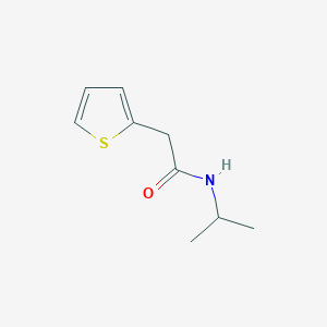 molecular formula C9H13NOS B430303 N-isopropyl-2-(2-thienyl)acetamide 