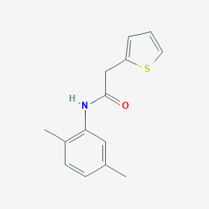 molecular formula C14H15NOS B430318 N-(2,5-dimethylphenyl)-2-(2-thienyl)acetamide 