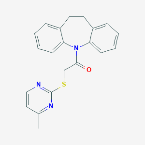 molecular formula C21H19N3OS B430356 Cambridge id 6125900 