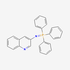 molecular formula C27H21N2P B4305859 3-[(triphenylphosphoranylidene)amino]quinoline 