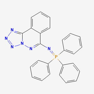 molecular formula C26H19N6P B4305877 6-[(triphenylphosphoranylidene)amino]tetrazolo[5,1-a]phthalazine 